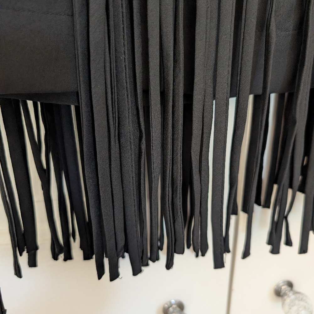 Top Shop Kate Moss Fringe Dress XS - Picture 5 of 15